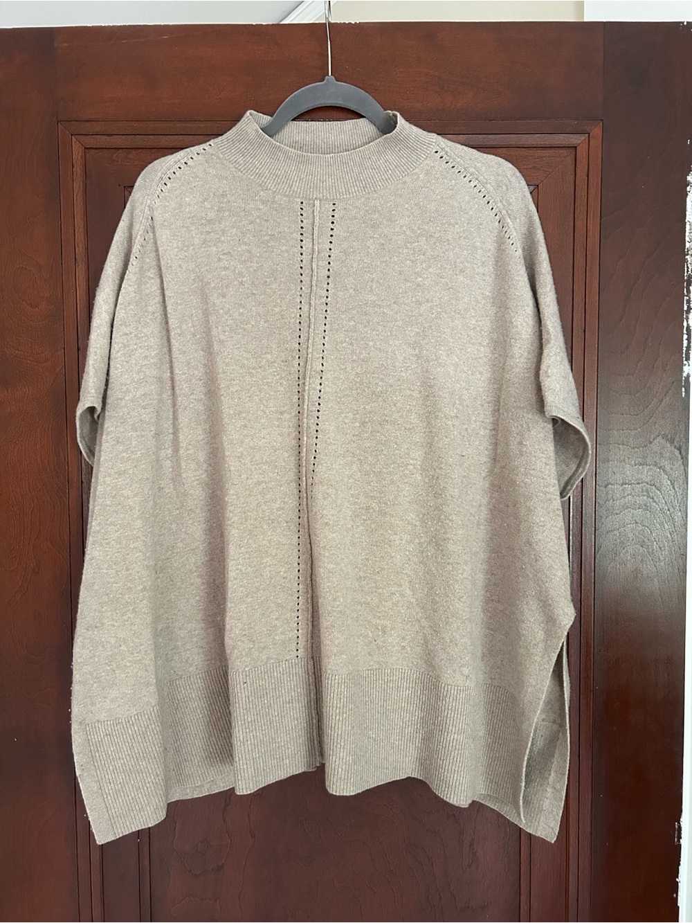 Ann Taylor Beige Turtleneck Sweater